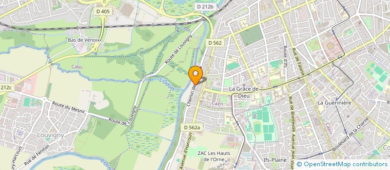 localisation de l'entreprise HOLDING DES COTEAUX  FLEURY-SUR-ORNE