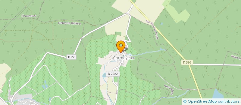 localisation de l'entreprise HOLDING DES GOUTTES D'OR  CORMOYEUX