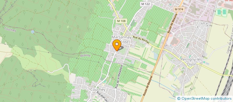 localisation de l'entreprise HOLDING DES GRANDS CRUS à MARSANNAY-LA-COTE