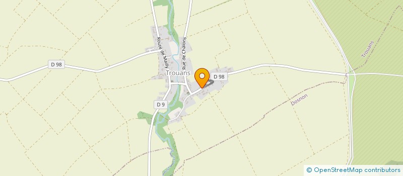 localisation de l'entreprise HOLDING DES GRANDS FENUS  TROUANS