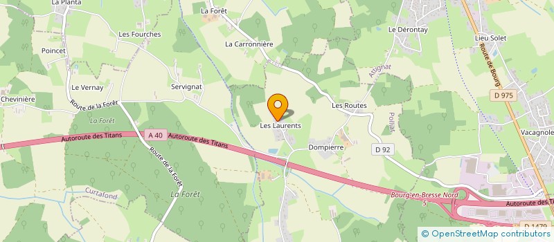 localisation de l'entreprise HOLDING DES LAURENTS  POLLIAT