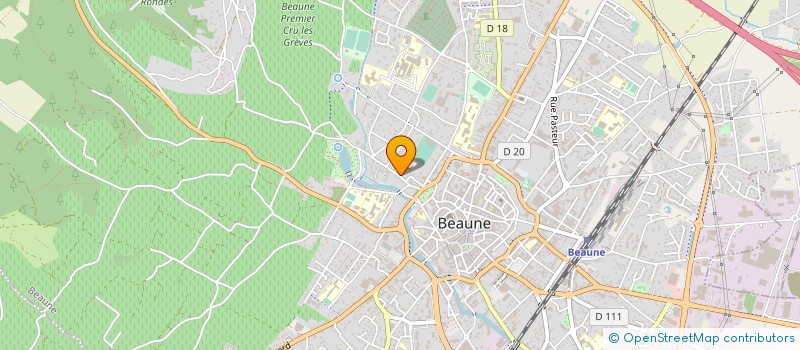 localisation de l'entreprise HOLDING DES MANAGERS  BEAUNE