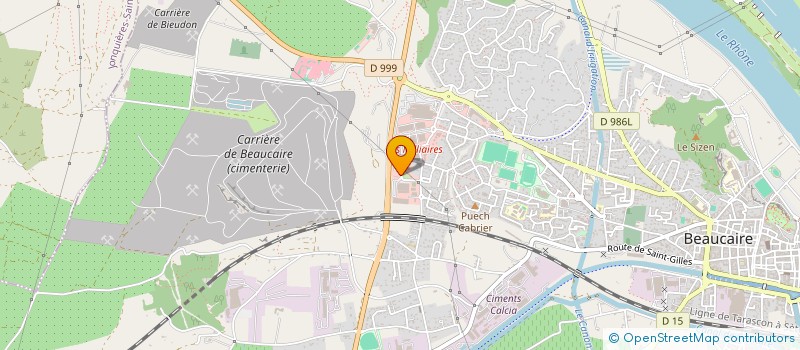 localisation de l'entreprise HOLDING DES MILLIAIRES  BEAUCAIRE