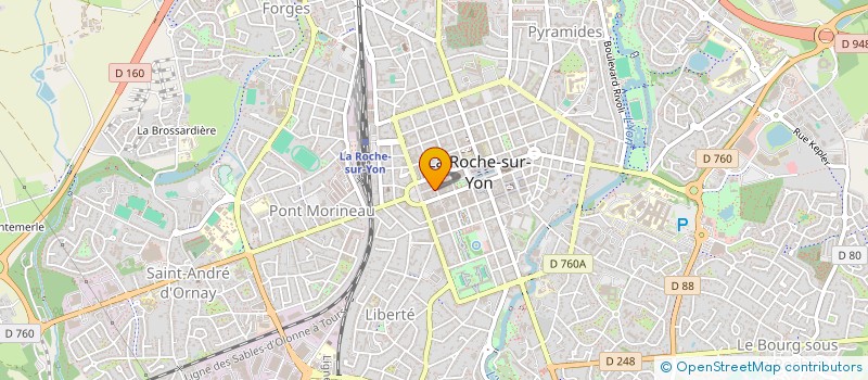 localisation de l'entreprise HOLDING DES OLONNES à LA ROCHE-SUR-YON
