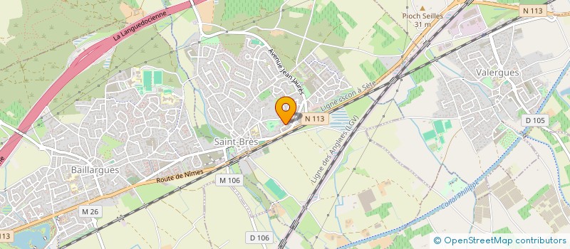 localisation de l'entreprise HOLDING DES PINSONS  SAINT-BRES