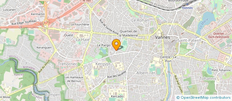 localisation de l'entreprise HOLDING DES PRESQU'ILES à VANNES