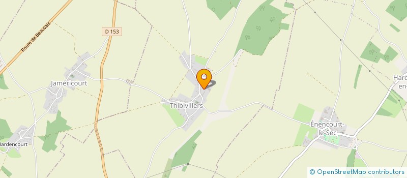 localisation de l'entreprise HOLDING DES TAILLIS  THIBIVILLERS