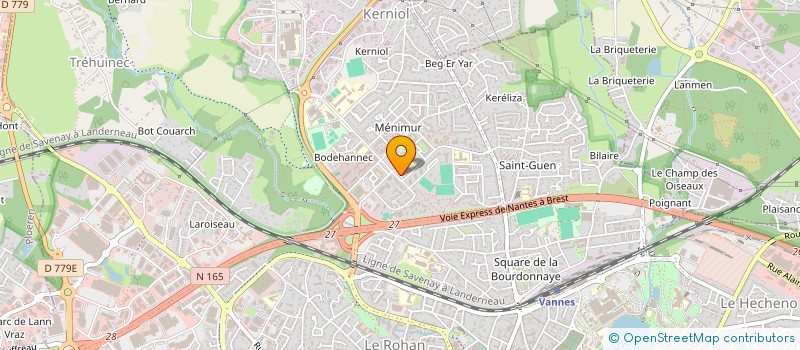 localisation de l'entreprise HOLDING DES VENETES  VANNES