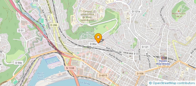 localisation de l'entreprise HOLDING DES VOUTES à ROUEN