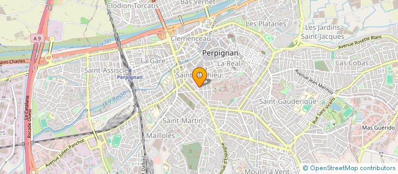 localisation de l'entreprise HOLDING DESPLAN  PERPIGNAN