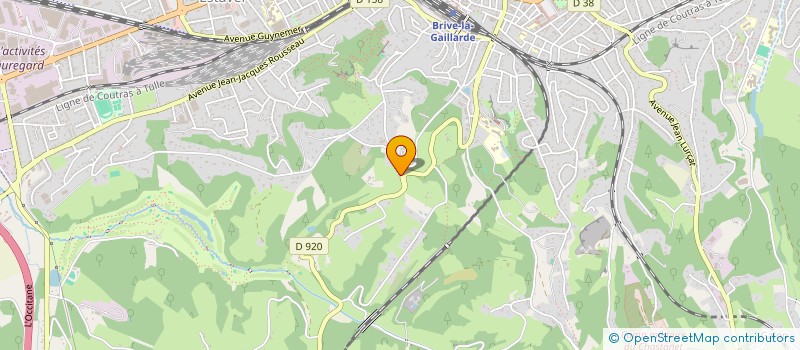 localisation de l'entreprise HOLDING DEVAUD TP  BRIVE-LA-GAILLARDE