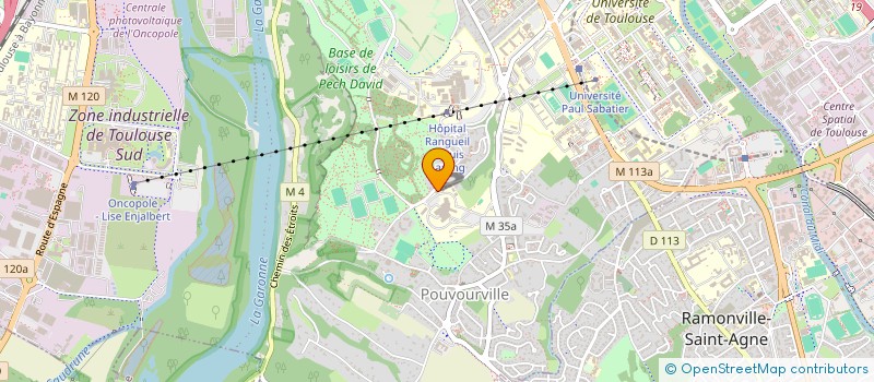 localisation de l'entreprise HOLDING DEVELOPPEMENT CLAUDE  TOULOUSE