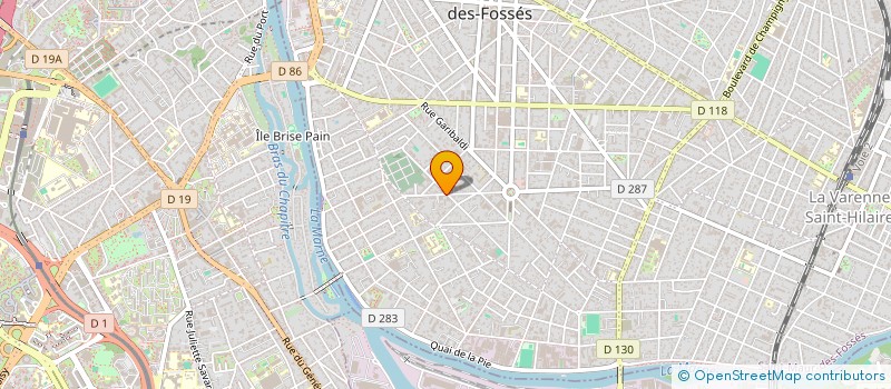 localisation de l'entreprise HOLDING DEVELOPPEMENT SERVICES à SAINT-MAUR-DES-FOSSES