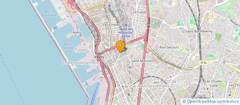 localisation de l'entreprise HOLDING DEVELOPPEMENT SYSTEM à MARSEILLE