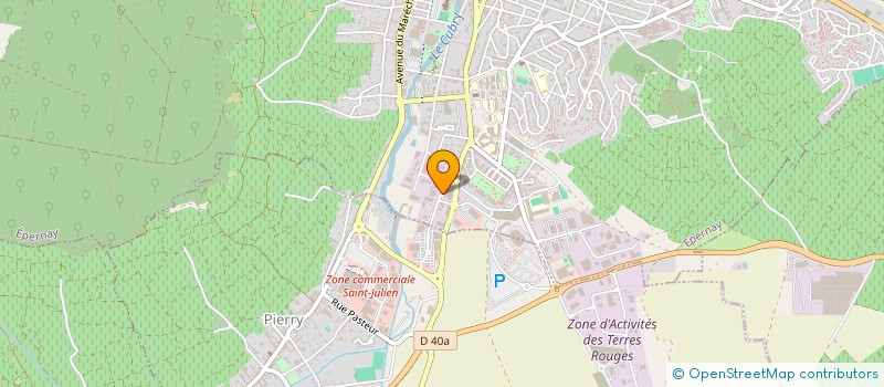 localisation de l'entreprise HOLDING DEWITTE  EPERNAY