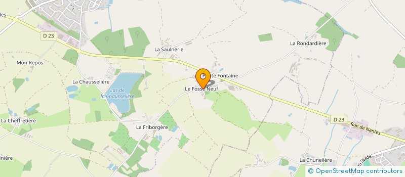 localisation de l'entreprise HOLDING DGA à MONTAIGU-VENDEE