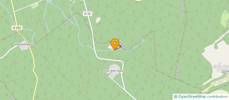 localisation de l'entreprise HOLDING DIANE  MORIENVAL