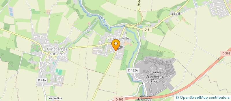 localisation de l'entreprise HOLDING DIAS  LAIZE-CLINCHAMPS