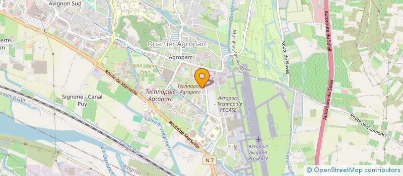 localisation de l'entreprise HOLDING DIDIER MARTIN - HDM  AVIGNON