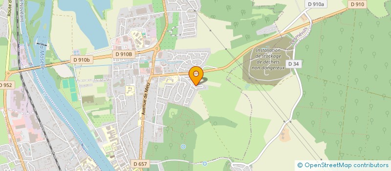 localisation de l'entreprise HOLDING DIEHL  PONT-A-MOUSSON