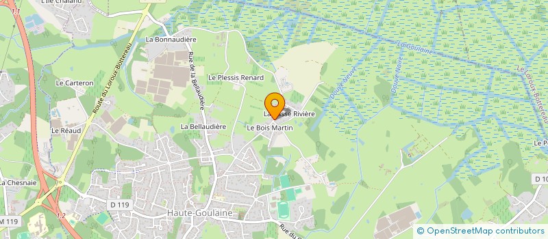 localisation de l'entreprise HOLDING DIEU  HAUTE-GOULAINE