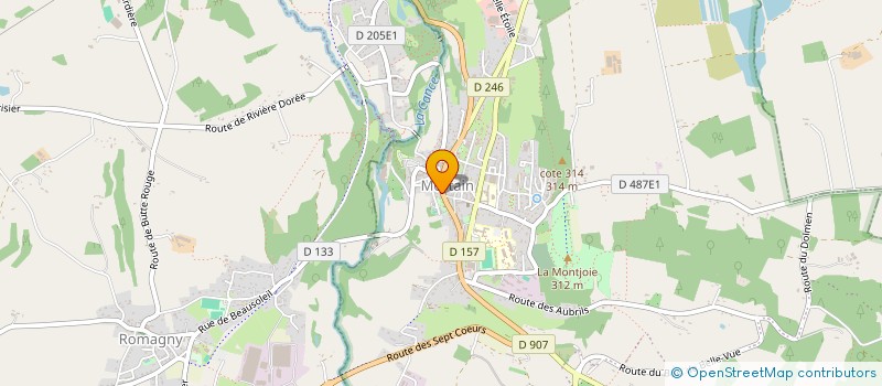 localisation de l'entreprise HOLDING DIL 47  MORTAIN-BOCAGE