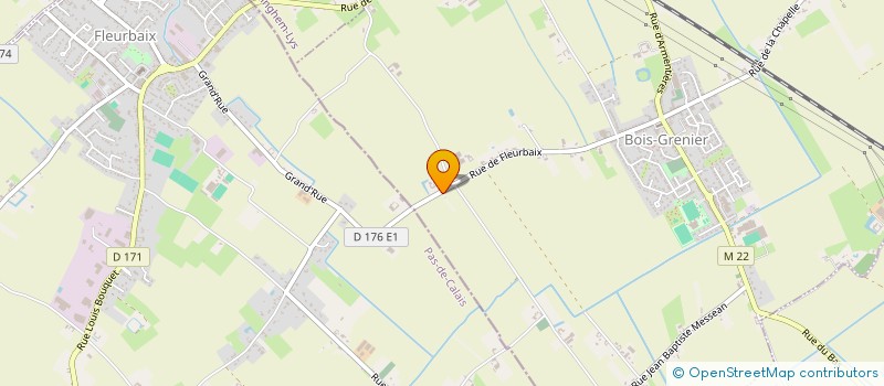 localisation de l'entreprise HOLDING DILT  BOIS-GRENIER