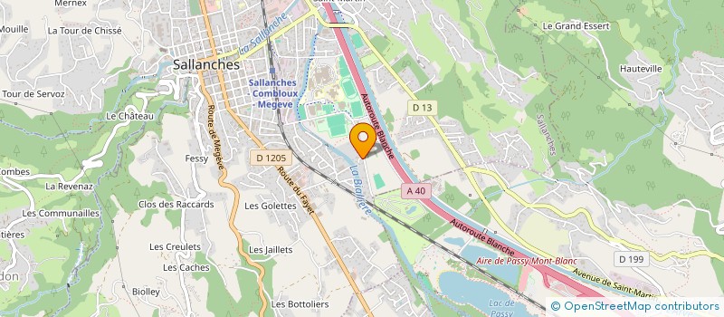 localisation de l'entreprise HOLDING DIXSURDIX  SALLANCHES