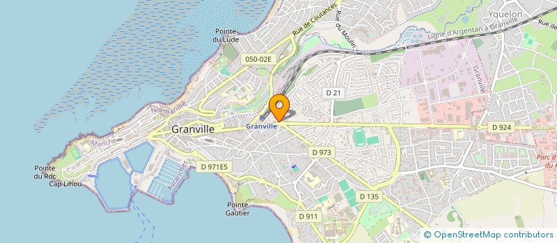 localisation de l'entreprise HOLDING DJO  GRANVILLE