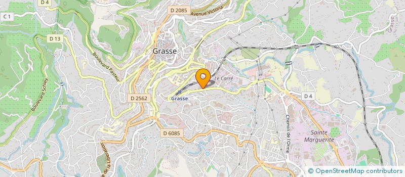 localisation de l'entreprise HOLDING DN  GRASSE