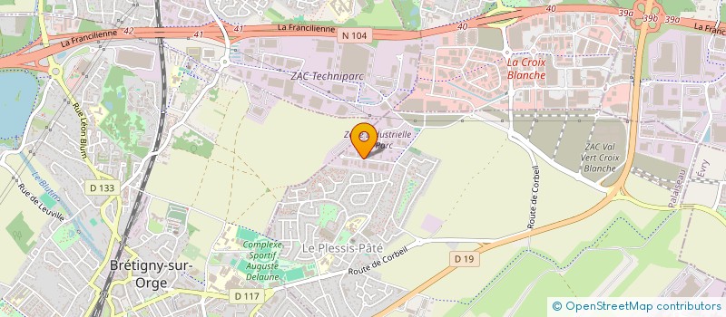 localisation de l'entreprise HOLDING DN à LE PLESSIS-PATE