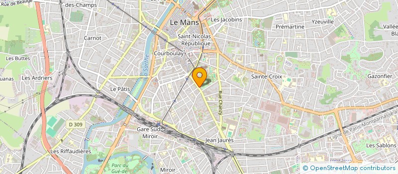 localisation de l'entreprise HOLDING DNS à LE MANS