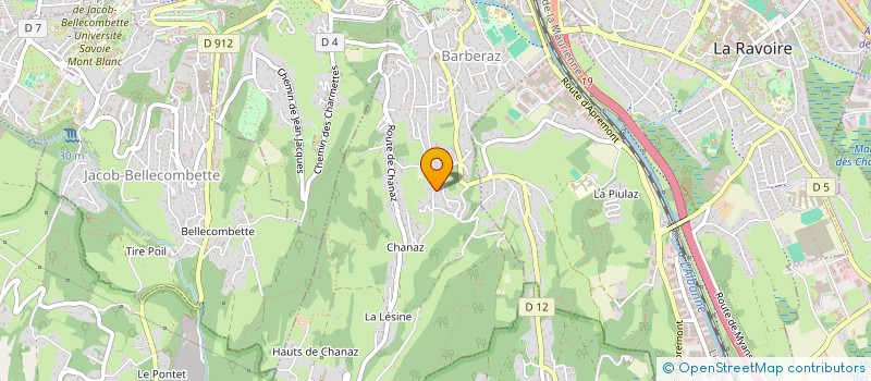 localisation de l'entreprise HOLDING DOJO  BARBERAZ