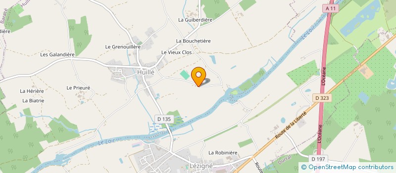 localisation de l'entreprise HOLDING DOLBEAU à HUILLE-LEZIGNE