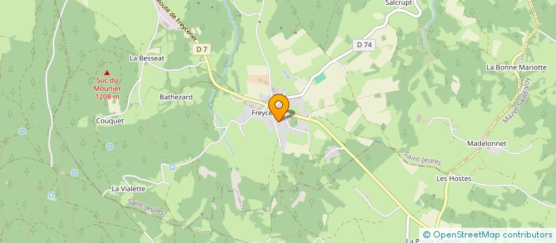 localisation de l'entreprise HOLDING DOLMAZON  SAINT-JEURES