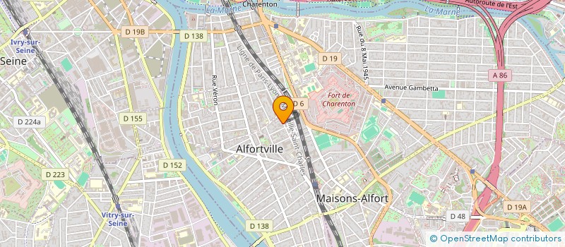 localisation de l'entreprise HOLDING DOMINGOS NEVOA à ALFORTVILLE