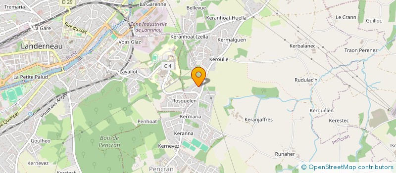 localisation de l'entreprise HOLDING DONG  PENCRAN