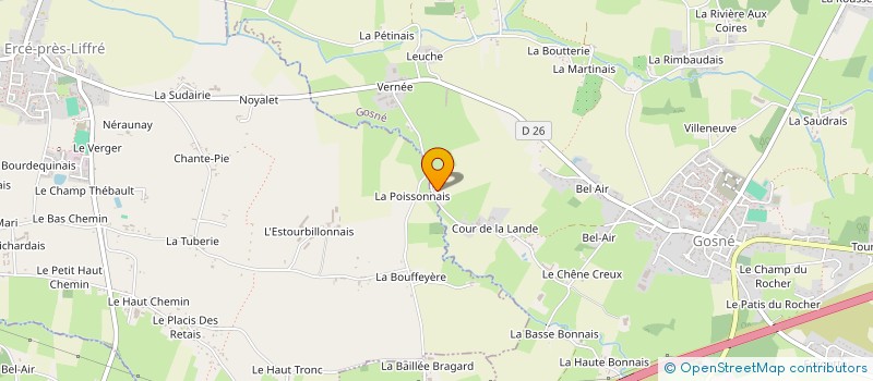 localisation de l'entreprise HOLDING DOUAGLIN  GOSNE