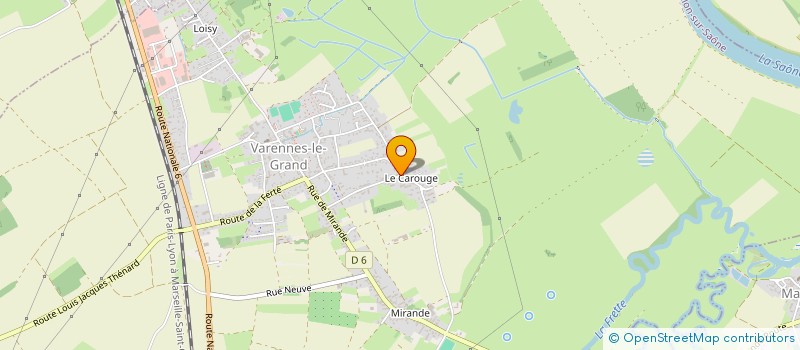 localisation de l'entreprise HOLDING DOURY FRANCK  VARENNES-LE-GRAND