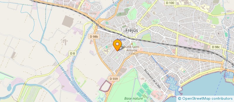 localisation de l'entreprise HOLDING DPMG à FREJUS