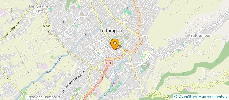 localisation de l'entreprise HOLDING DRAGON CHEVAL  LE TAMPON