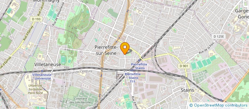 localisation de l'entreprise HOLDING DREJ à PIERREFITTE-SUR-SEINE