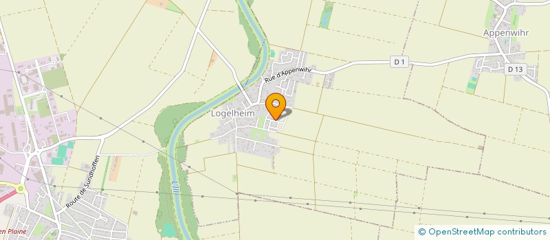 localisation de l'entreprise HOLDING DREYER FAMILY 1  LOGELHEIM