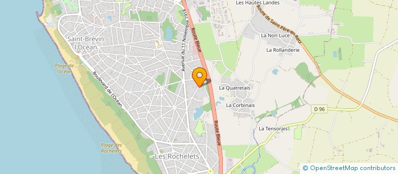 localisation de l'entreprise HOLDING DROUAULT à SAINT-BREVIN-LES-PINS