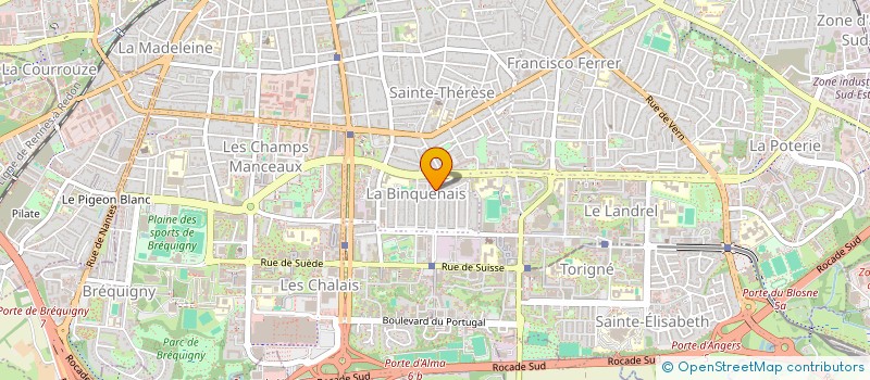 localisation de l'entreprise HOLDING DRYSS  RENNES