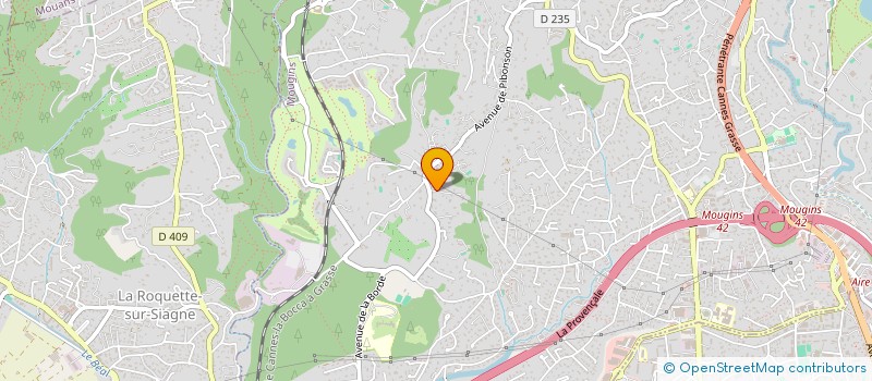 localisation de l'entreprise HOLDING DSS FINANCES à MOUGINS