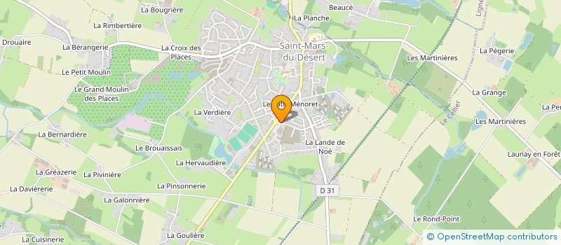 localisation de l'entreprise HOLDING DT à SAINT-MARS-DU-DESERT