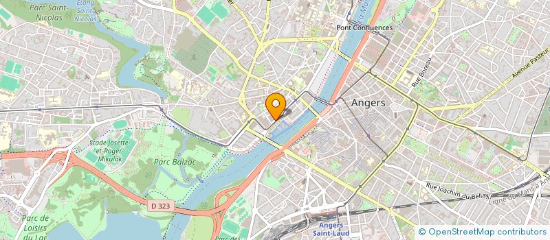 localisation de l'entreprise HOLDING DU 28 à ANGERS
