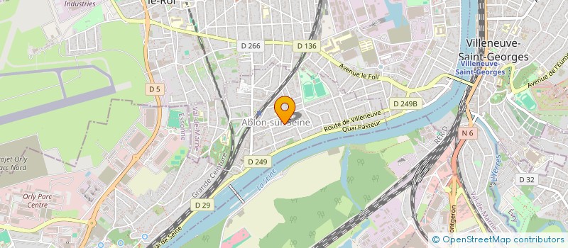 localisation de l'entreprise HOLDING DU BAC à ABLON-SUR-SEINE