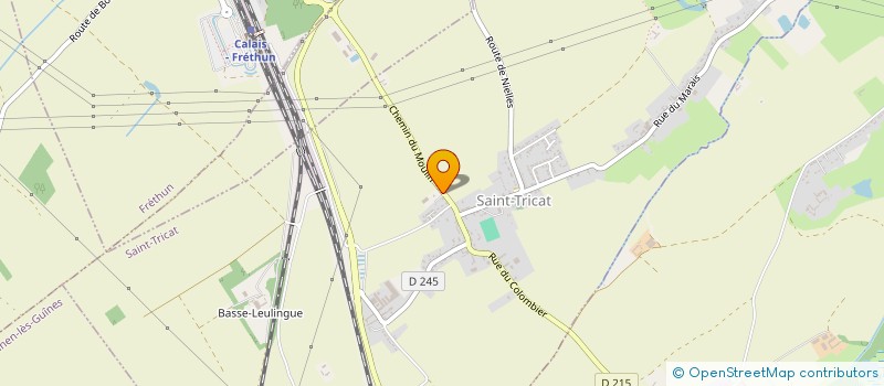 localisation de l'entreprise HOLDING DU BLANC MONT  SAINT-TRICAT